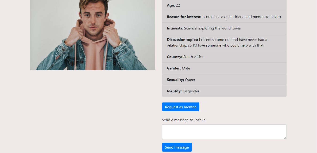 Mentorship app